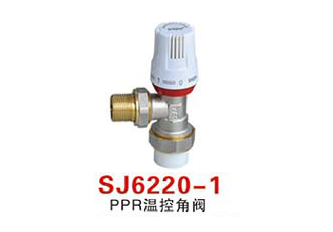 SJ6220-1PPR温控角阀