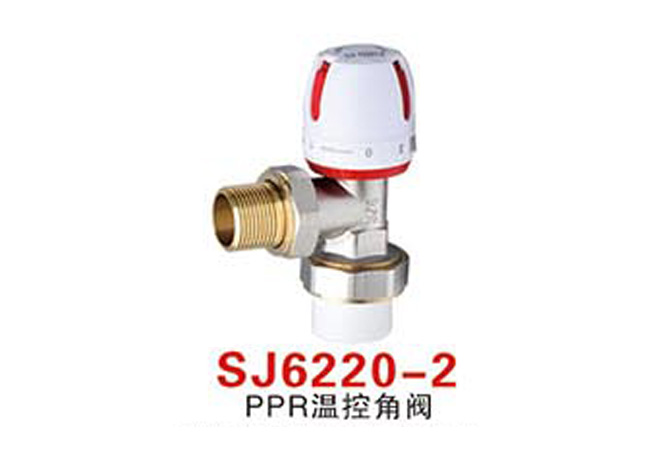 SJ6220-2PPR温控角阀