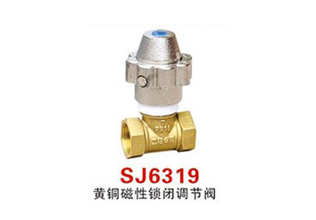 SJ6319黄铜磁性锁闭调节阀